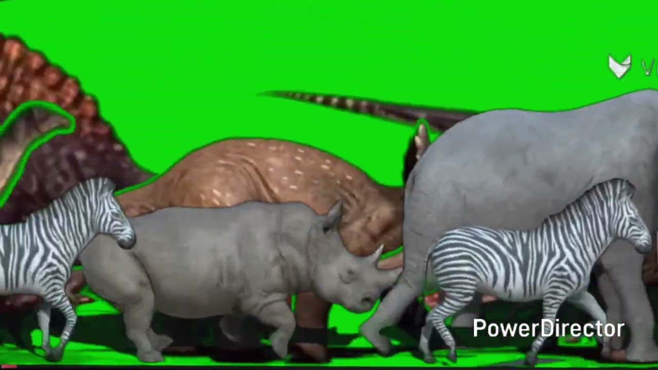 Creature Zoo Escape Green Screen