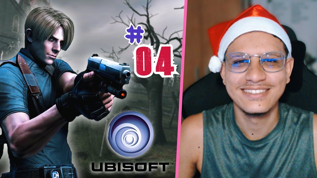 🔴LIVE - SAGA COMPLETA DO 0 AO 9, RESIDENT EVIL 4 DA UBISOFT - Parte #04