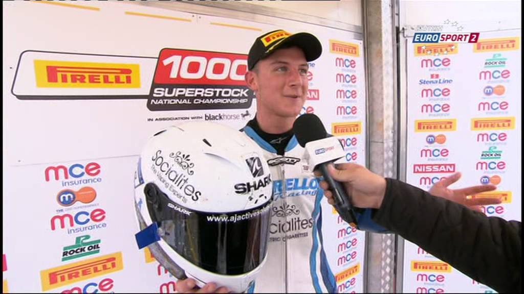 Winning the 2015 British Superstock 1000