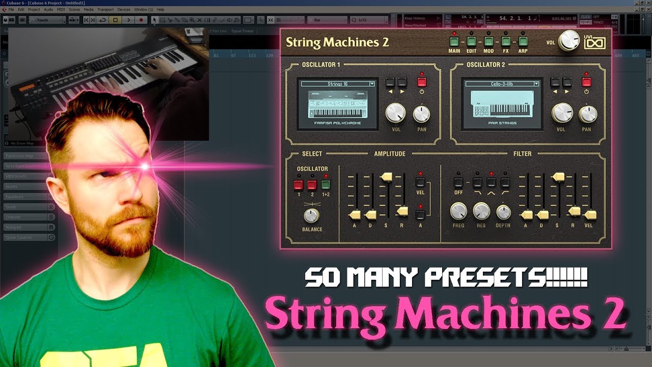 Noodling Around with UVI's String Machines 2