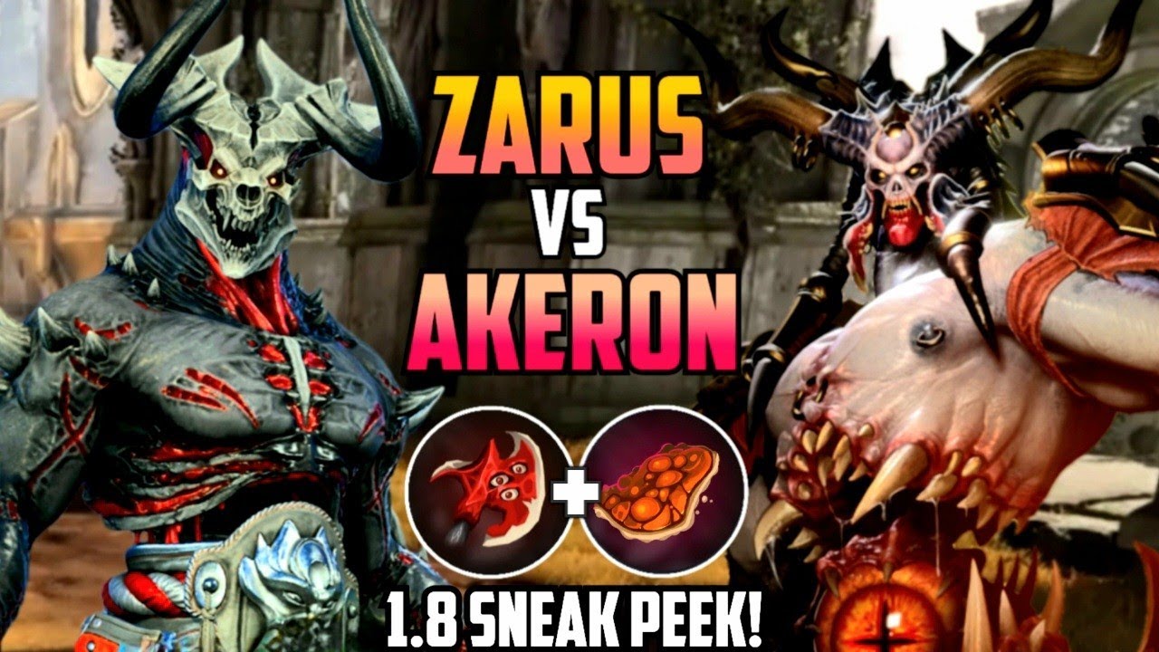 1.8 SNEAK PEEK! NEW HERO NEW MAP UPDATES! Zarus Akeron Chaos In Offlane Predecessor Gameplay 