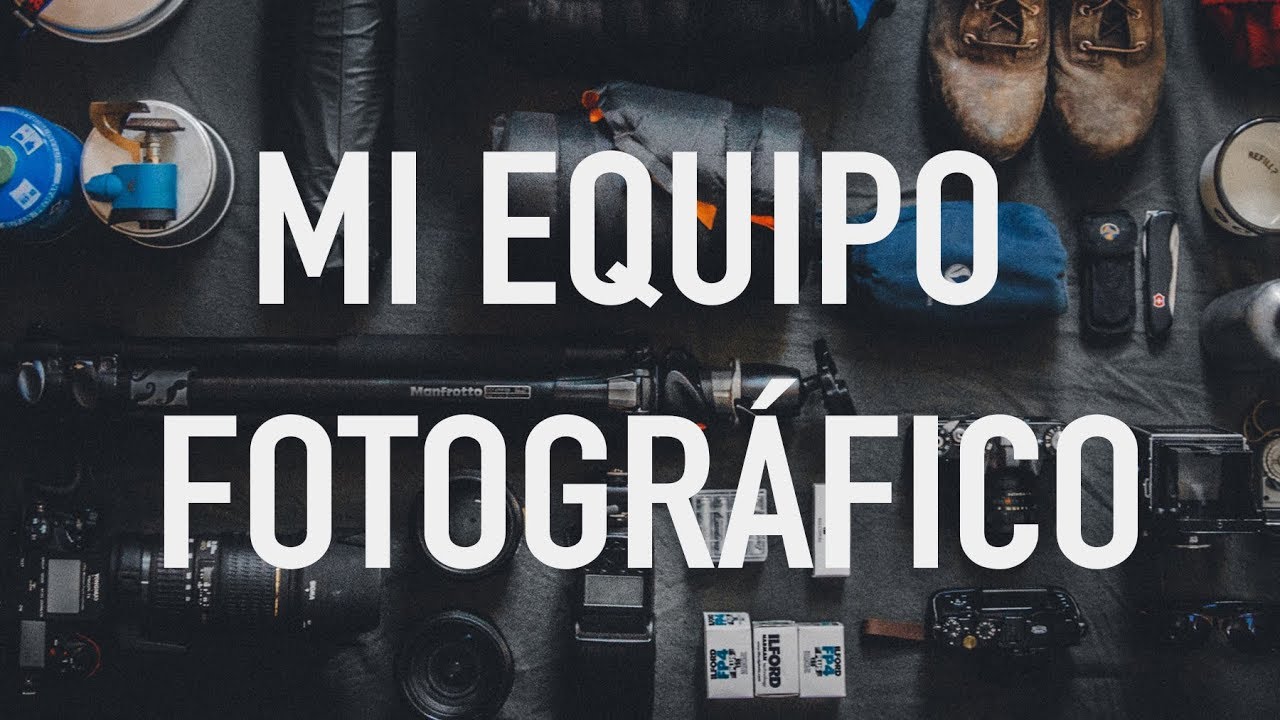 Esto llevo en la mochila | MI EQUIPO FOTOGRÁFICO