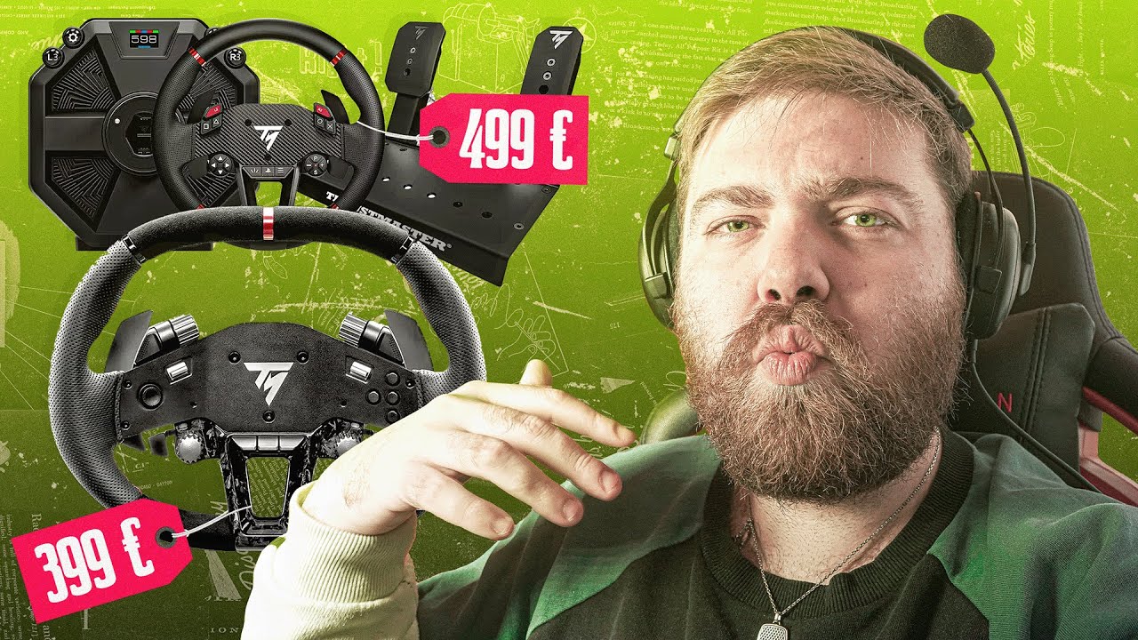 THRUSTMASTER frappe FORT avec sa NOUVELLE GAMME DD