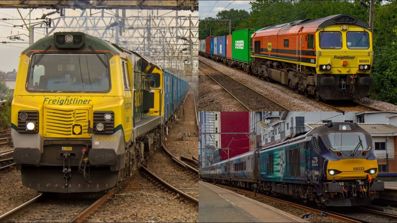 Manchester freight train variety 06/08/2020