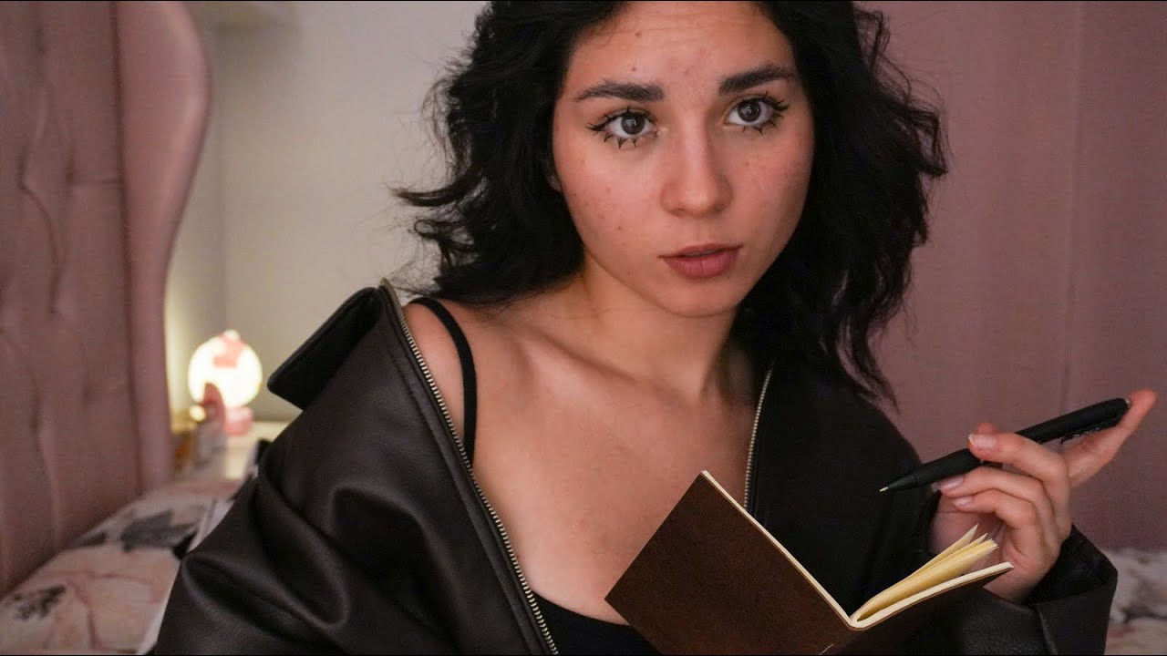 · ₊˚ʚ☕️ ASMR te hago preguntas personales Roleplay