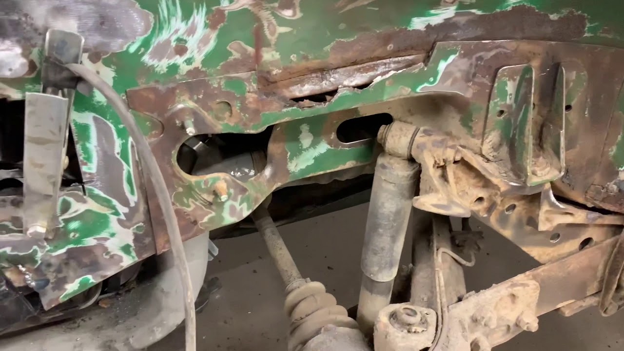 Rear Inner Wheel Well repair. February 7, 2021