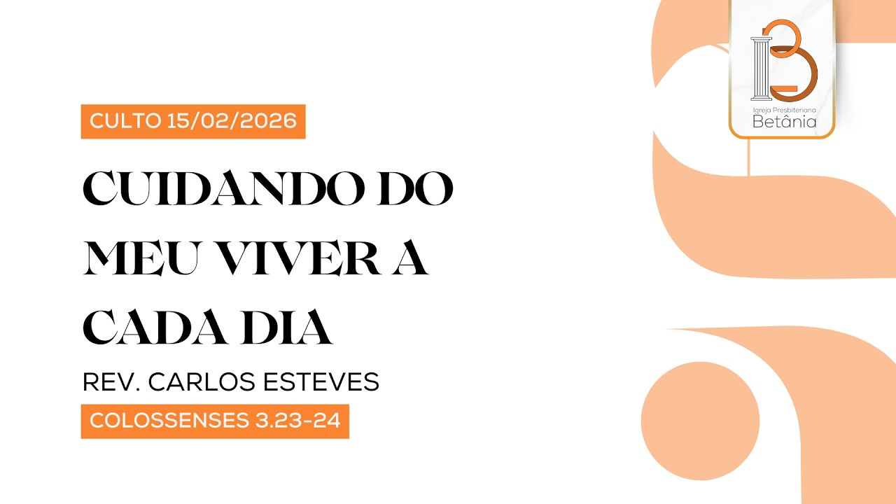 CULTO 15/02/2026 