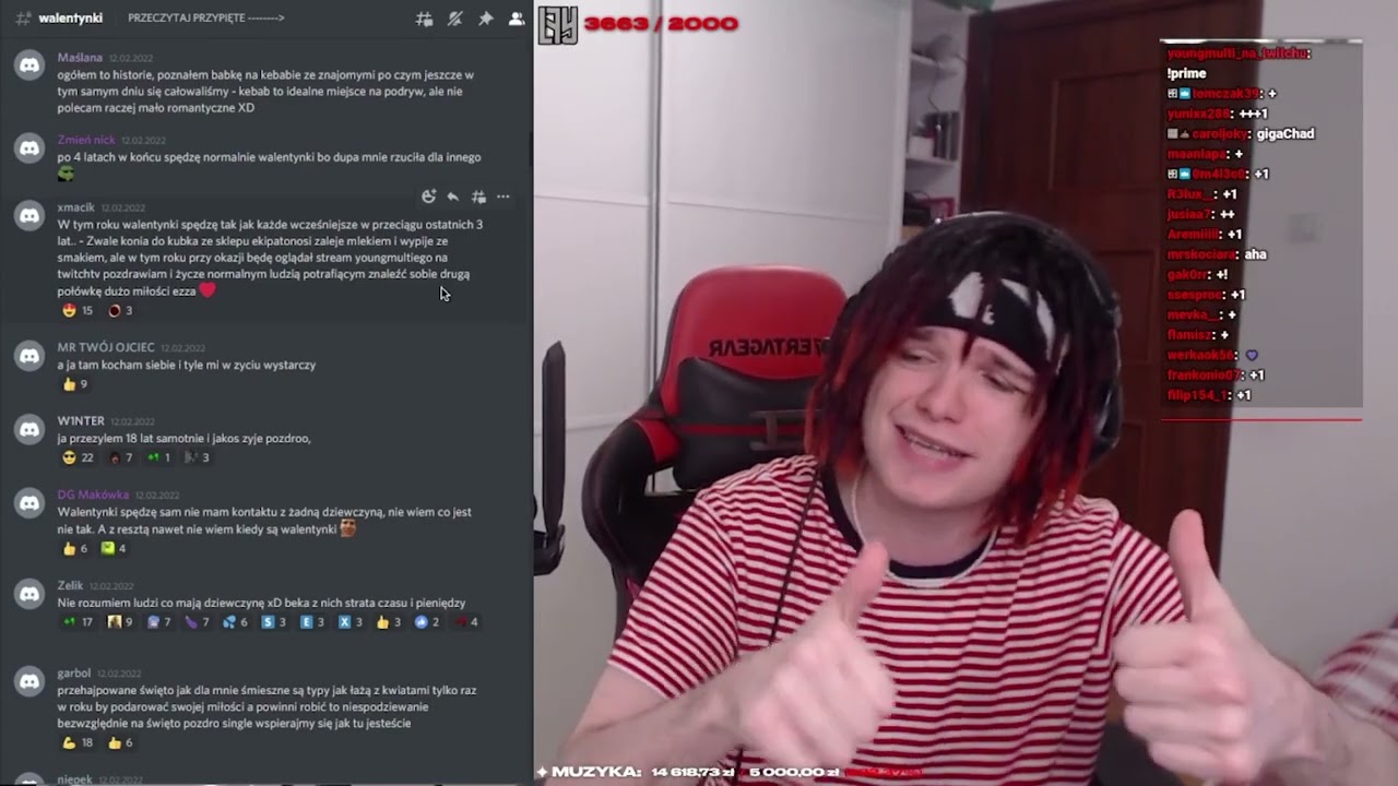Multi czyta walentynkowe opowieści z discorda (part 1)