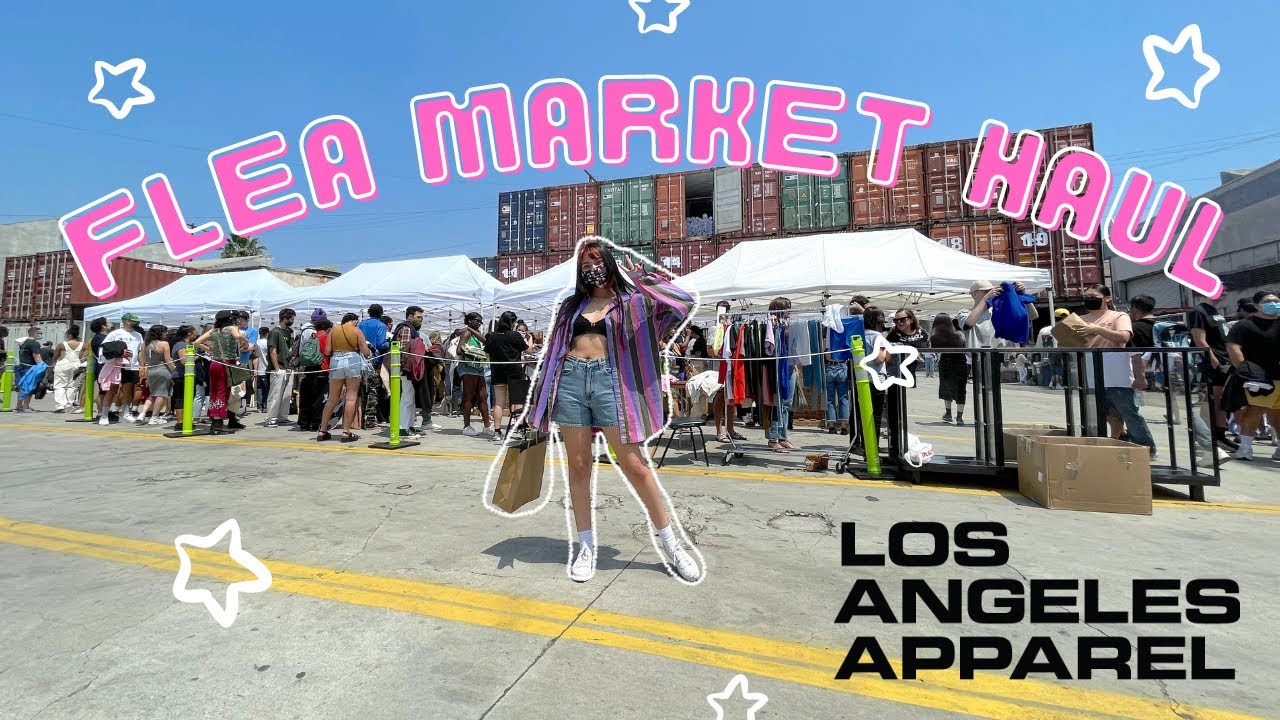 flea market haul *SPENDING $100* + try ons