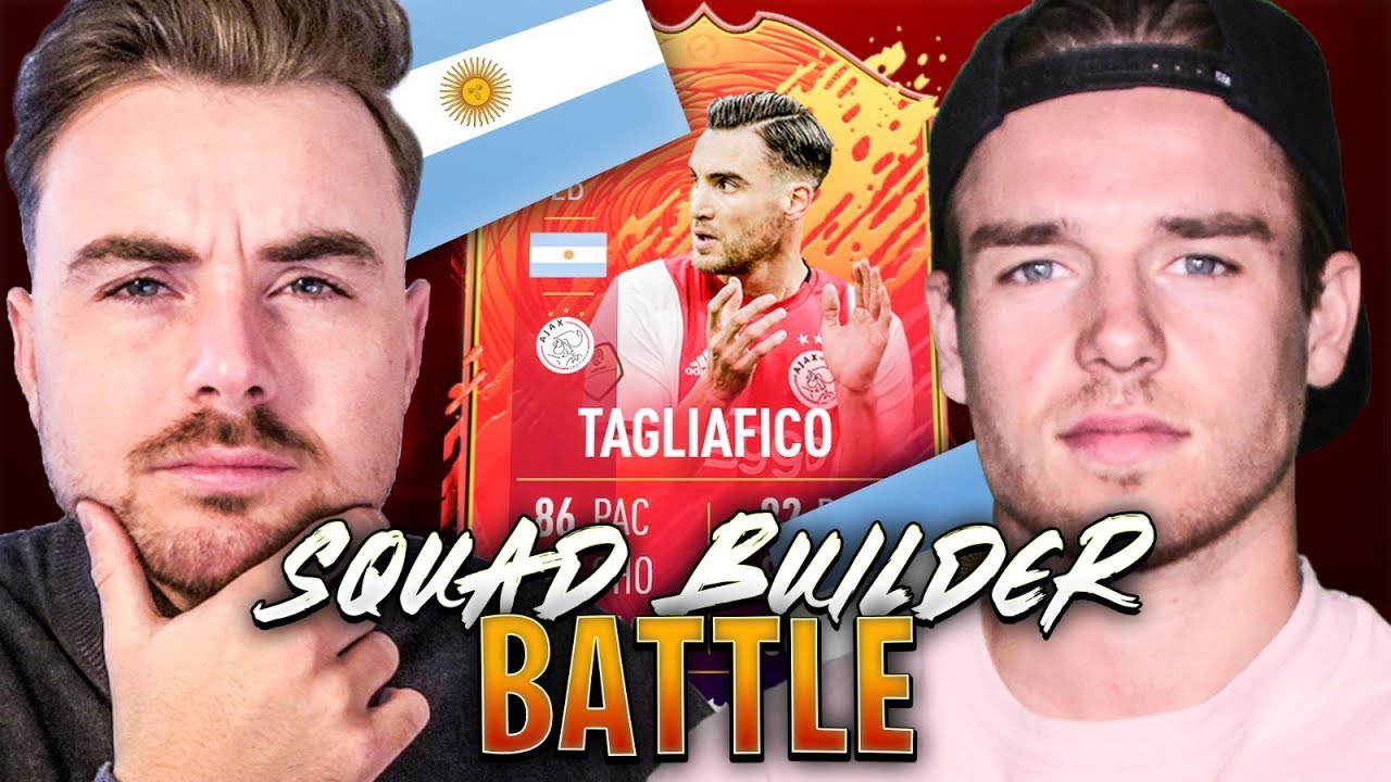 SQUAD BUILDER BATTLE vs KOEN WEIJLAND | HEADLINER TAGLIAFICO 87