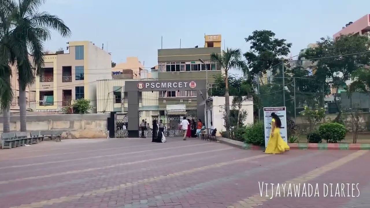 Potti sriramulu college of engineering and technology#vijayawada#college#collegetour#PSCMR#bezawada