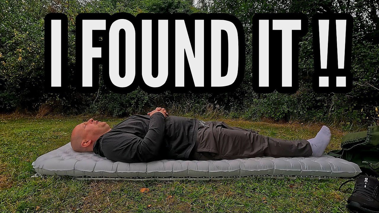 I've finally found a good camping pad ! 