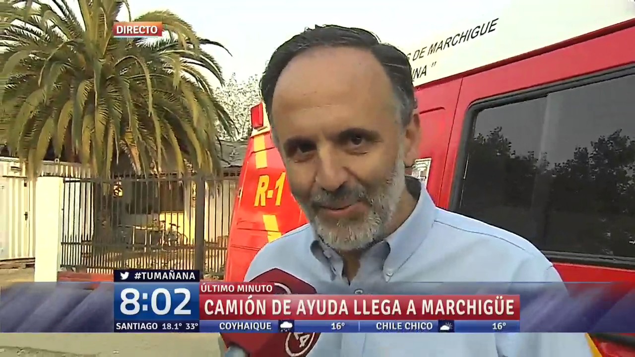 Así fue la emocionante llegada del primer camión de ayuda a Marchigüe | 24 Horas TVN Chile