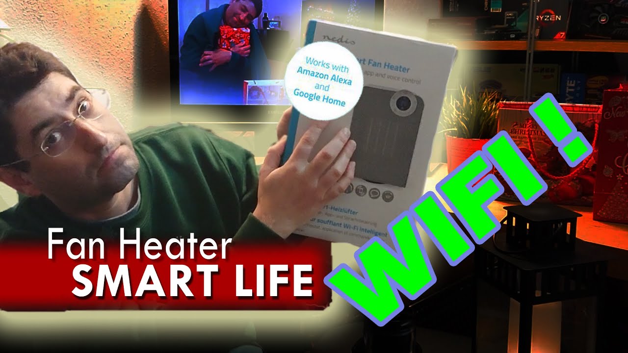 Smart life Fan Heater (Nedis) Amazon ALEXA Compatible!