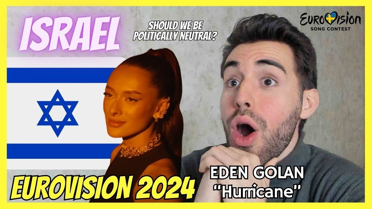 SPANISH REACTS 🇮🇱 EDEN GOLAN "HURRICANE" | ISRAEL EUROVISION 2024 | Live Reaction and Review!