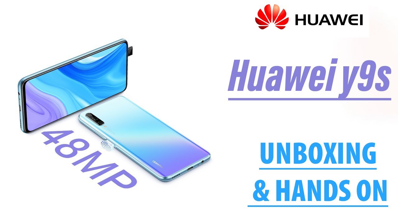 Huawei Y9s Unboxing & Hands on | Midnight Black |