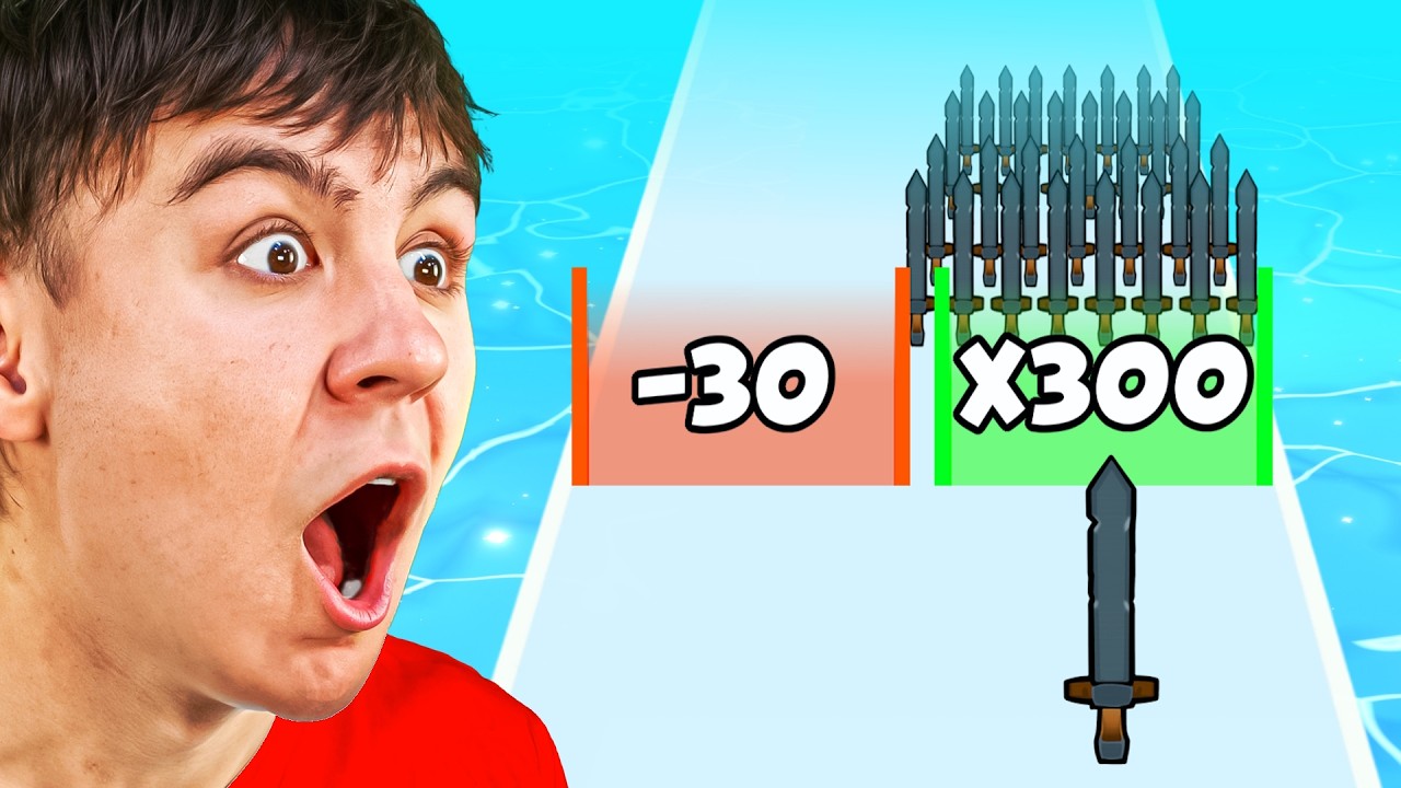 Ich Upgrade mein Schwert bis ans Limit! - Sword Runner