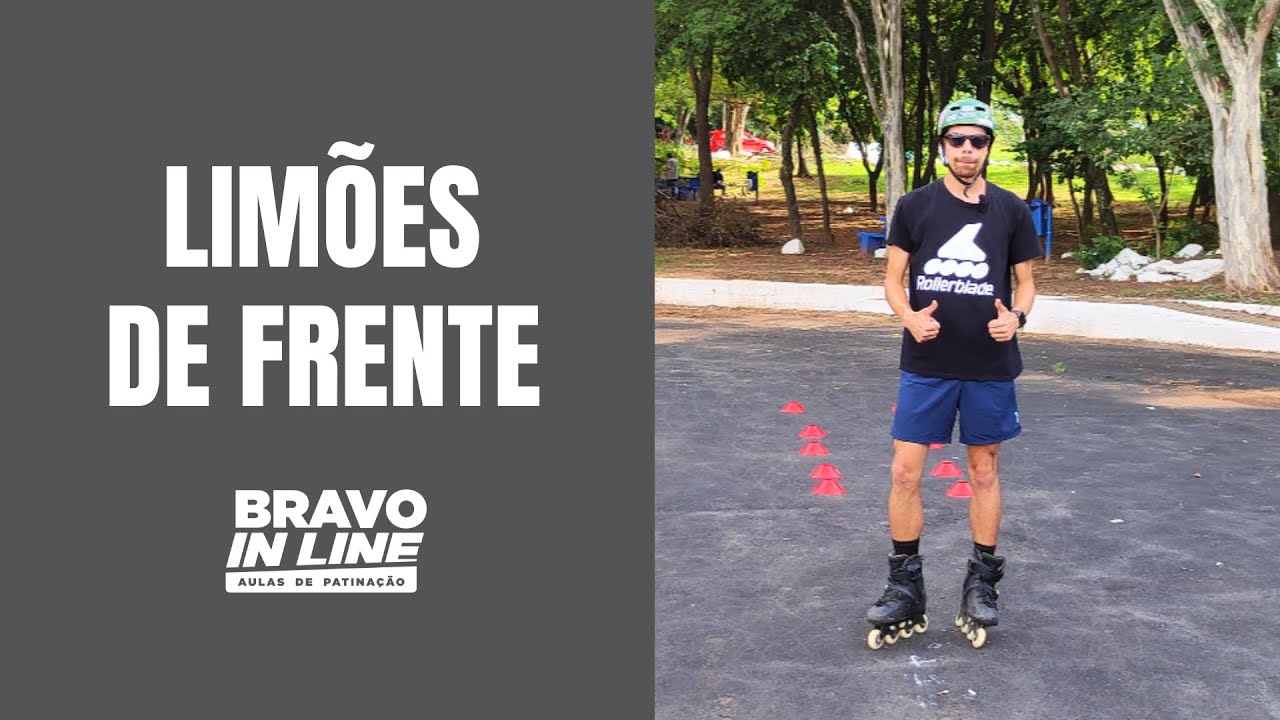 Limões de frente com patins - Bravo Inline