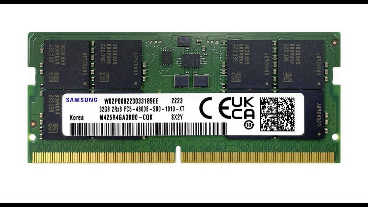 M425R4GA3BB0-CQKOD Samsung 32GB DDR5 SoDIMM Memory Upgrades for Laptop #M425R4GA3BB0CQKOD