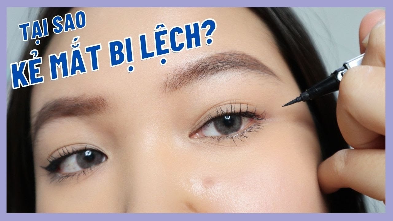 CÁCH KẺ EYELINER KHÔNG LỆCH (DÀNH CHO NGƯỜI MỚI BẮT ĐẦU) | YUNO MAKEUP