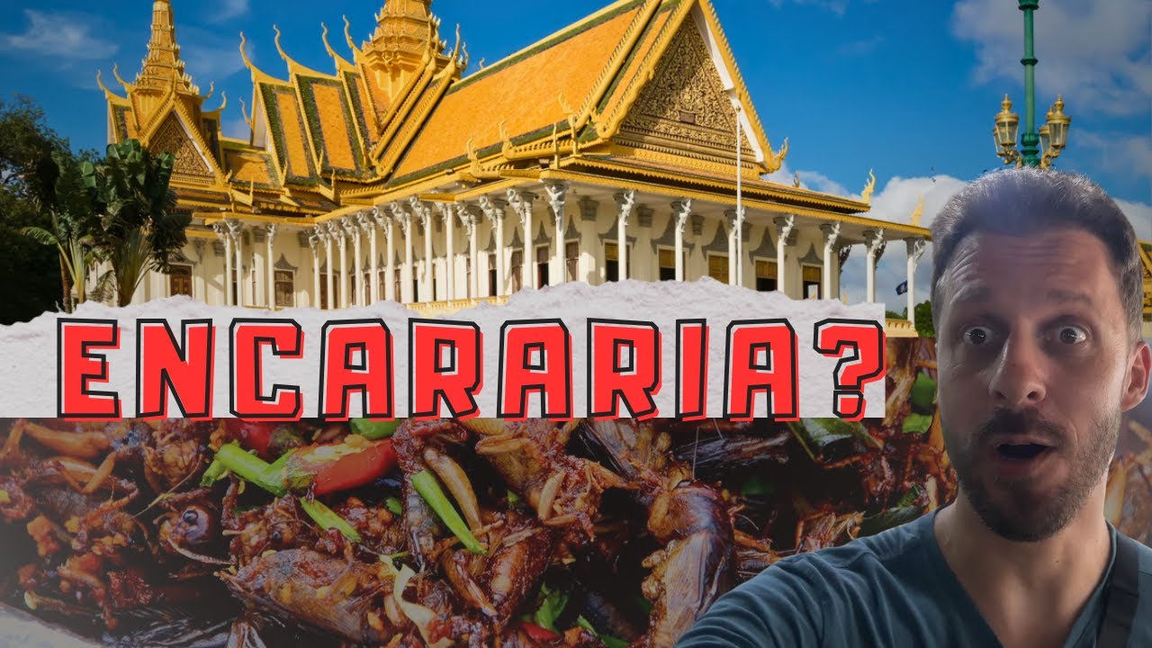 Choque no CAMBOJA: Caos, Mercado brutal e Contrastes Extremos!
