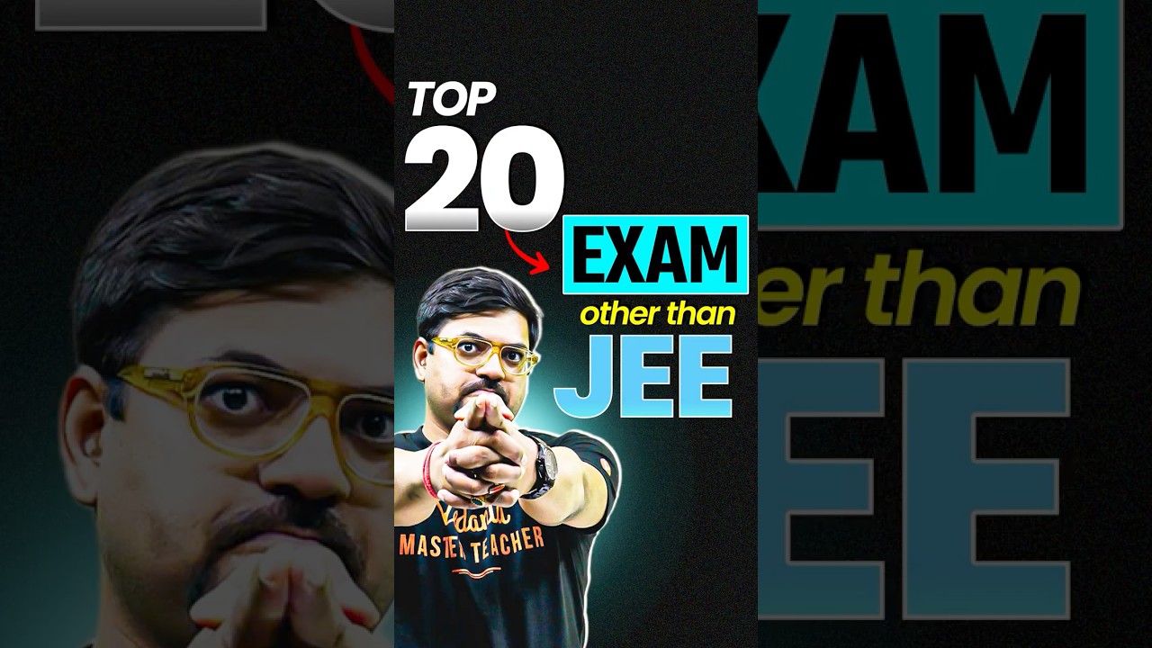 Top 20 Backup Exams for JEE 2026 Aspirants💥#shorts #jee2026 #jeemains #backup #jeeprep #iitjee
