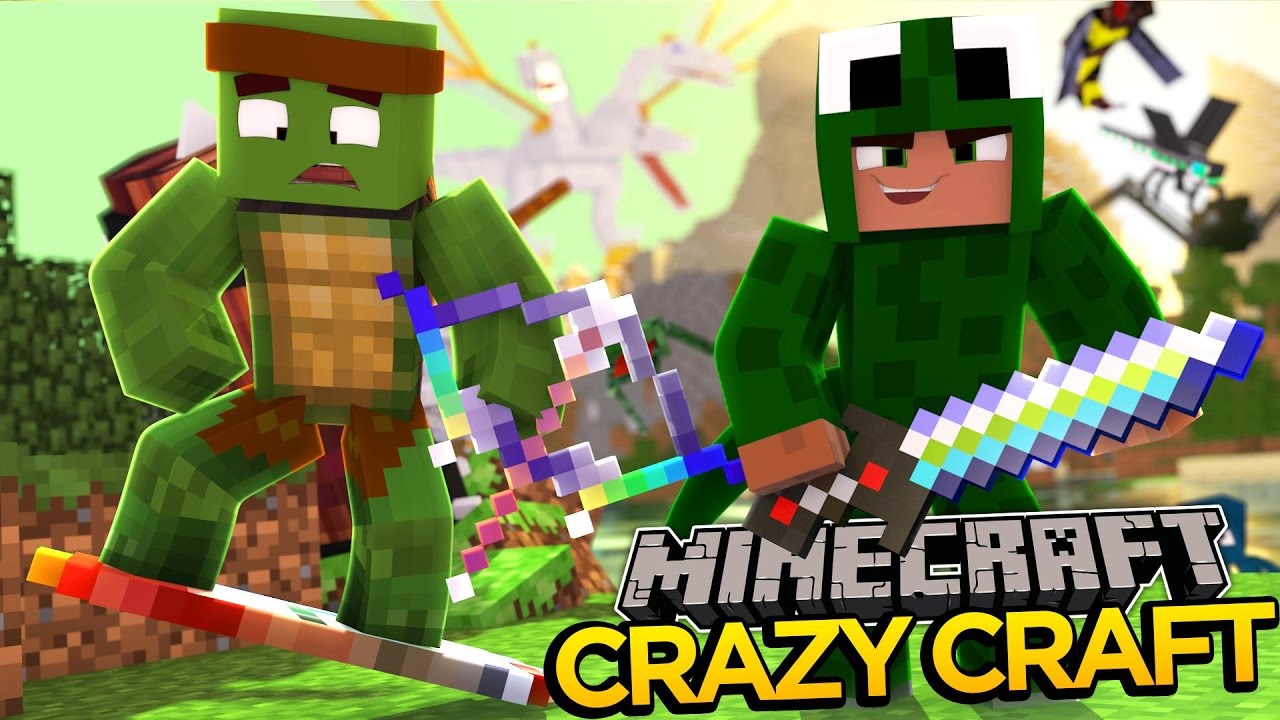 Minecraft CrazyCraft - STEALING NOTCH'S MONEY!