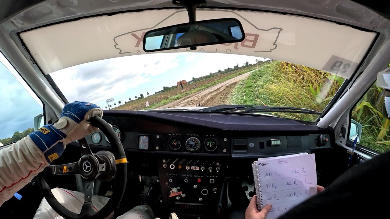 Onboard SS Houthulst 3 - Hemicuda Rally 2023 - Mercedes 190E 2.3 16v