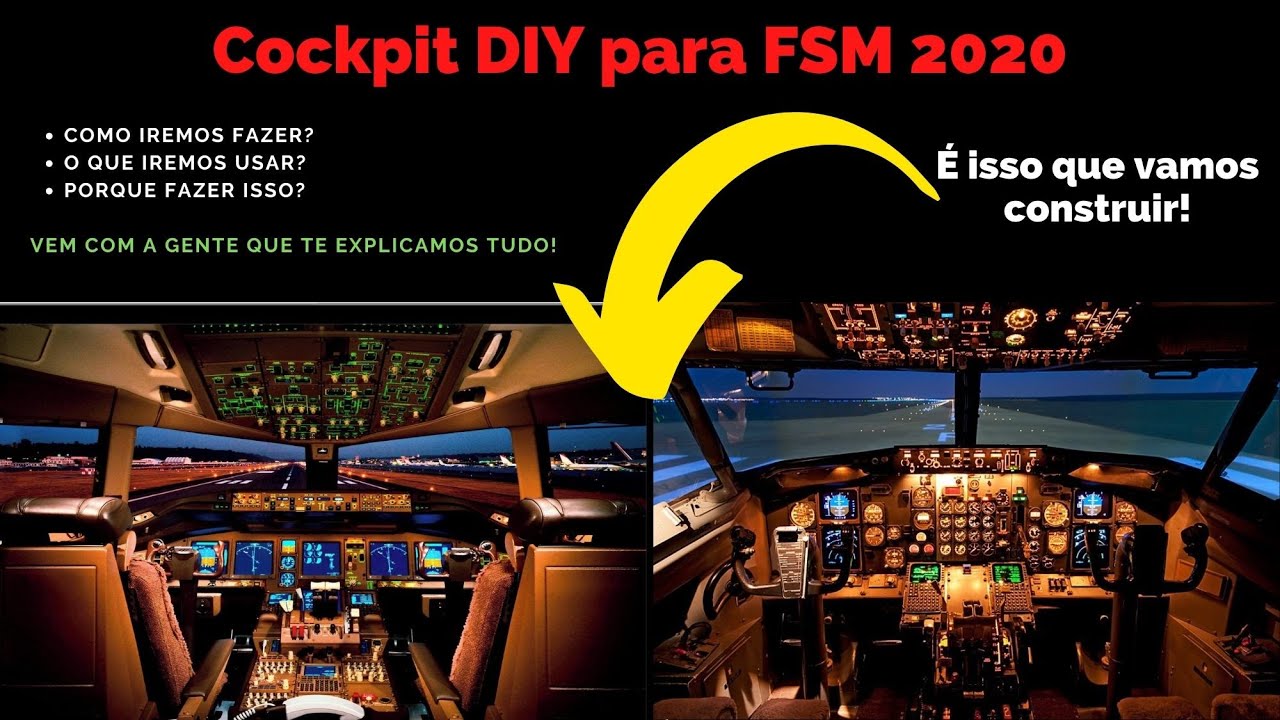 PROJETO SIMULADOR DE VOO COM ARDUINO PT 1 [PT-BR] [2022]