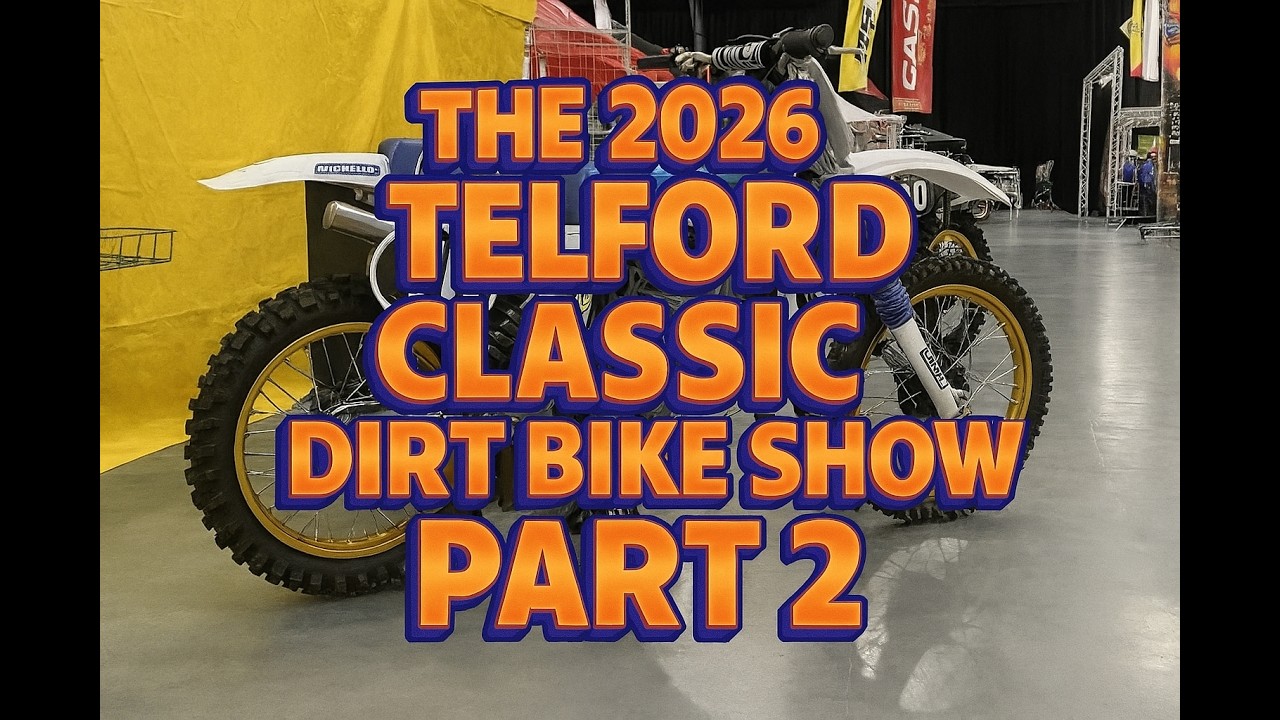 Выставка внедорожных мотоциклов Telford Classic 2026, часть 2.