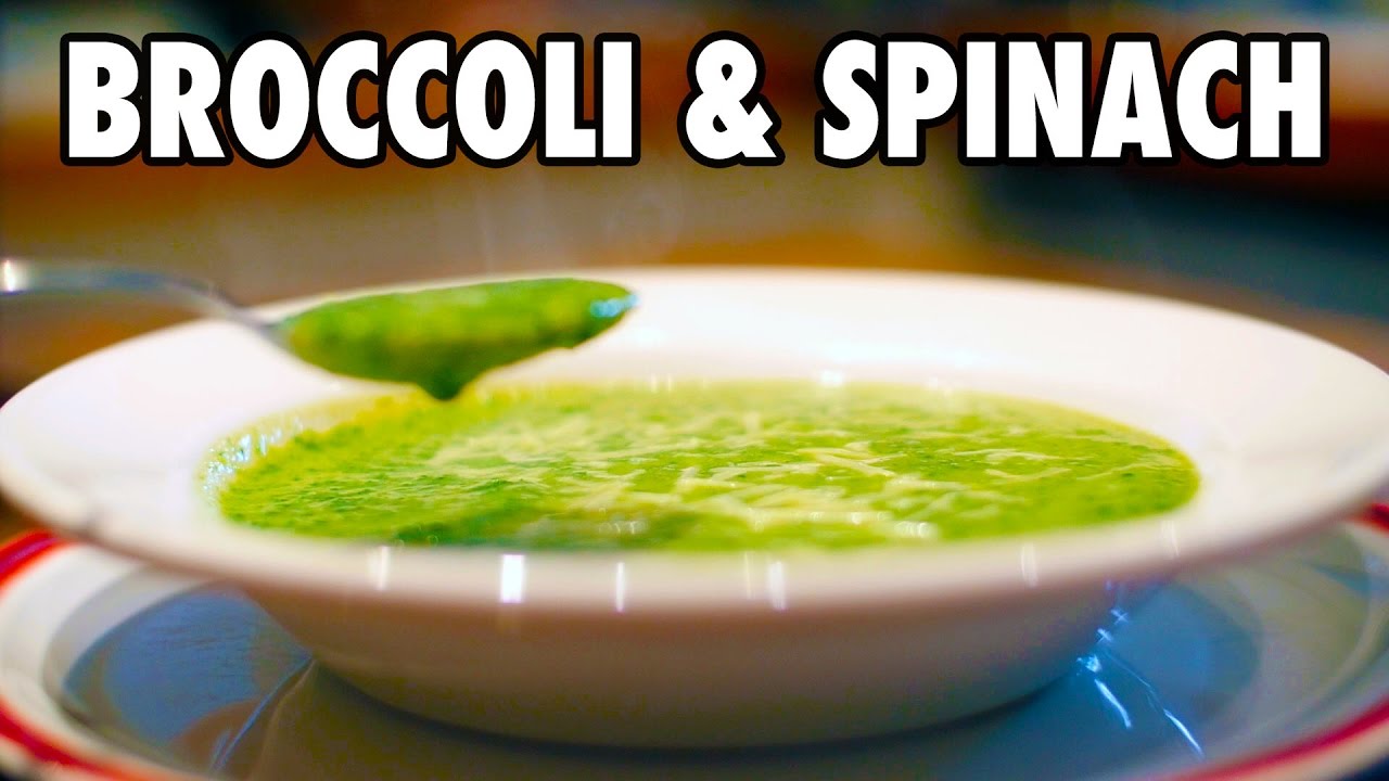 Broccoli and Spinach Soup Recipe | SUPER VEGGIE SOUP!