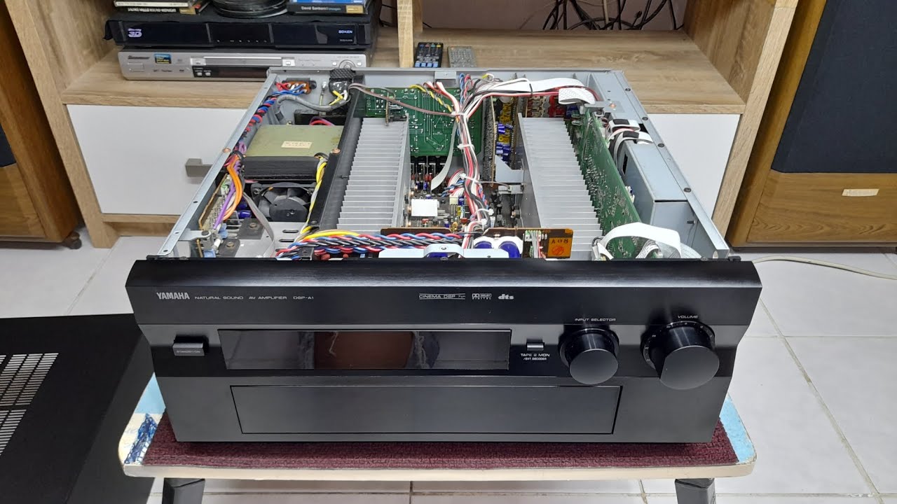 yamaha dsp-a1 แอมป์ดูหนังฟังเพลงรุ่นท็อป  ออกใหม่ราคาแสนต้นๆเสียงดีมาก👍👍