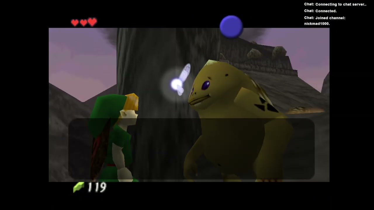 The Legend of Zelda Ocarina of Time 3 Heart Challenge Part 2