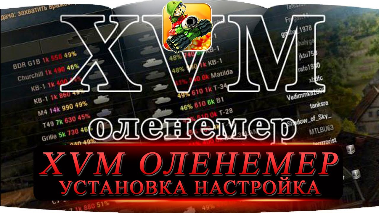 Оленемер. Настройка и установка. XVM.