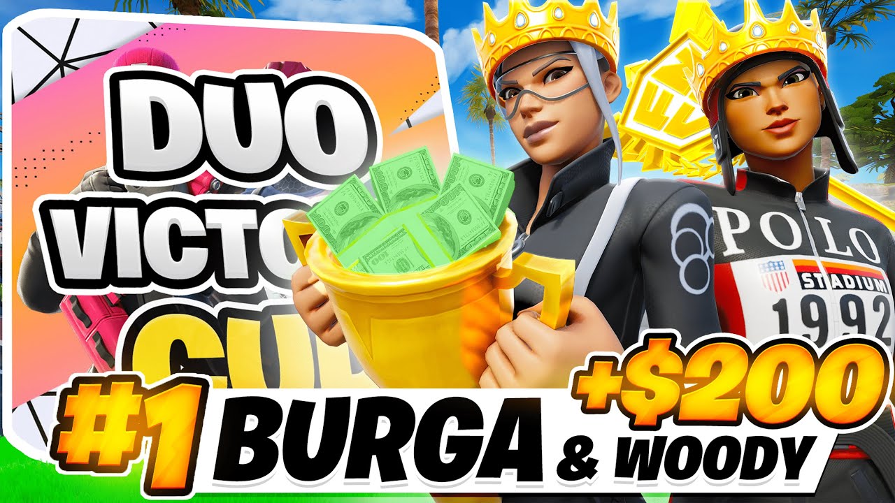 1ST PLACE DUO VICTORY CASH CUP FINALS ($200) 🏆