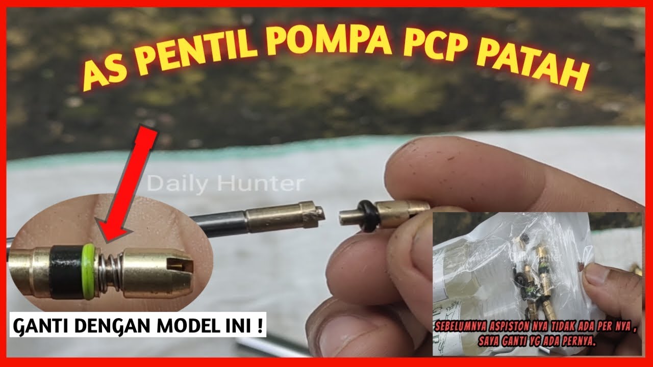 CARA MENGATASI AS PISTON POMPA YANG PATAH ❗POMPA PCP RUSAK
