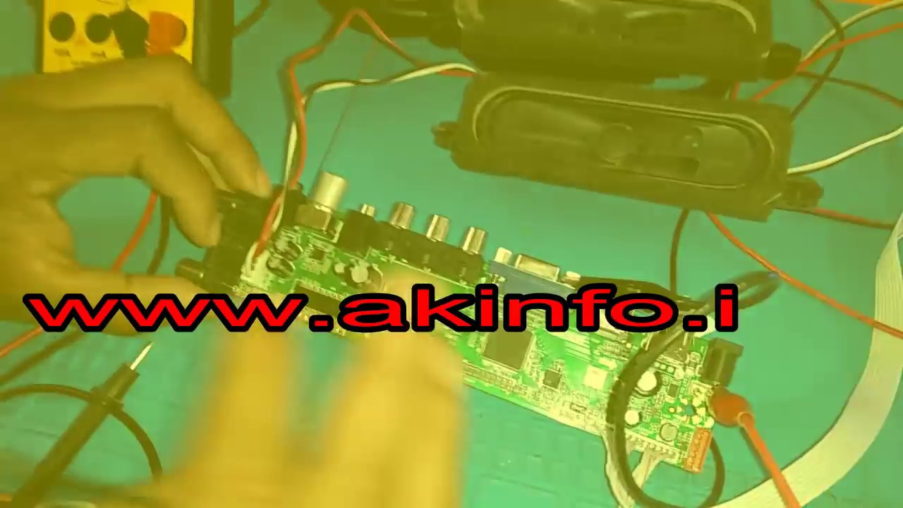 How to repair audio fault No sound in speaker/mute problems in Any Lcd/Led Tv ,v59 Audio fault Full