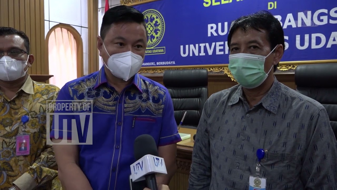 Wawancara Bupati Kaimana pada Penandatangani nota kesepahaman dengan Rektor Universitas Udayana