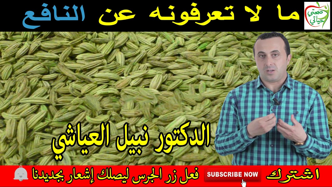 إكتشفوا أسرار النافع أو حبوب الشمر الأكثر من رائعة مع نبيل العياشي