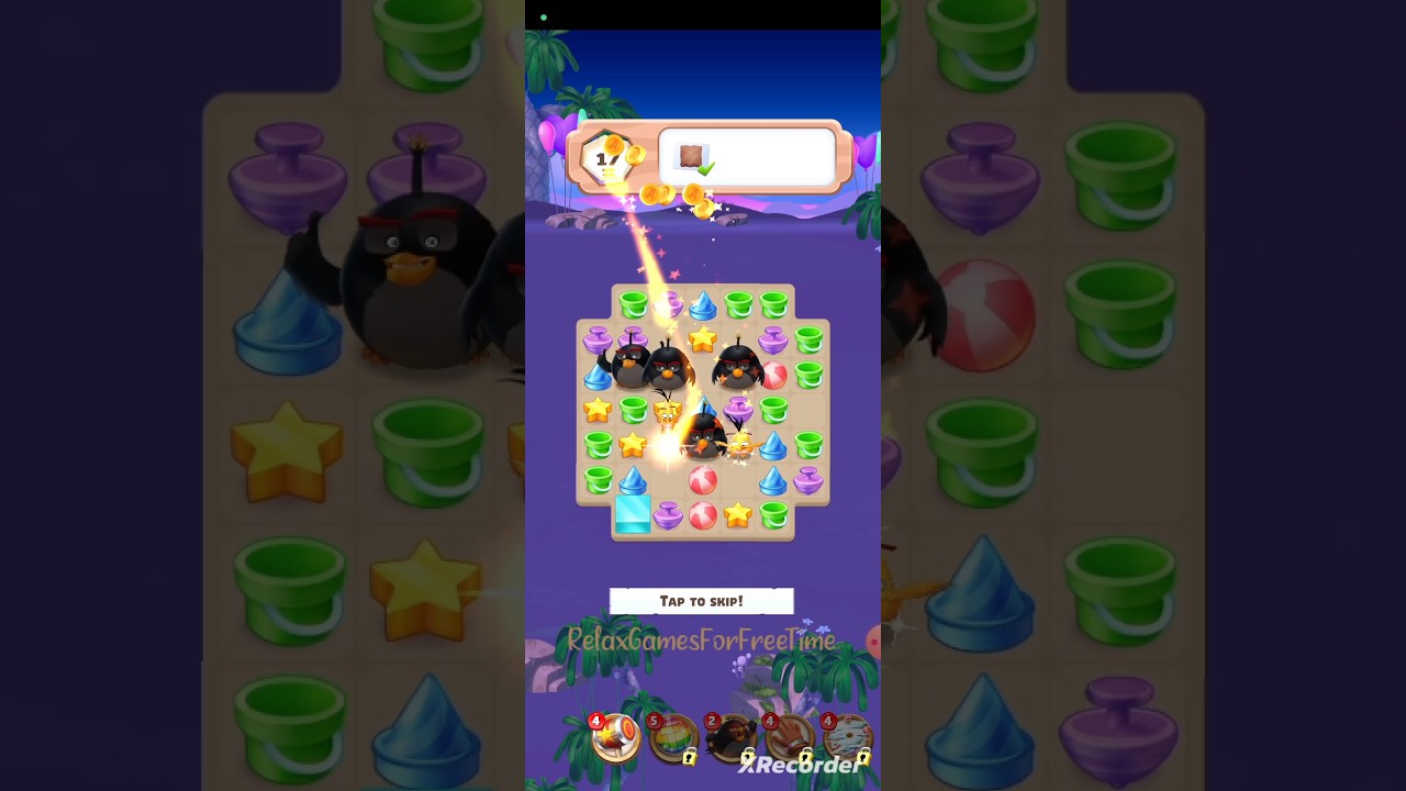 Angry Birds Match 3 - Level 26 gameplay match puzzle decor design game #walkthrough #games #gaming