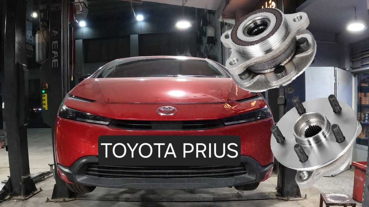 front wheel bearing replacement ... toyota prius 2016-2024 (torque specs)