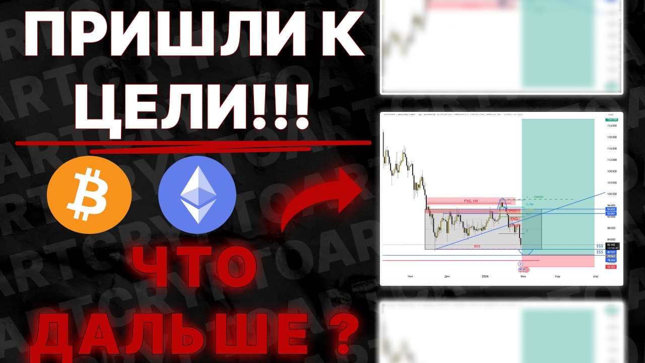 🚨 BTC & ETH: ПРЕДУПРЕЖДЕНИЕ О ПОЛНОМ КРАХЕ!!!??? (Срочно!)