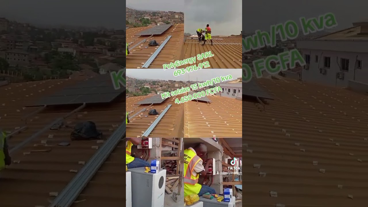 Zestaw Solaire Disponible pour alimenter votre villa! D&eacute;couvrez #Polienergia