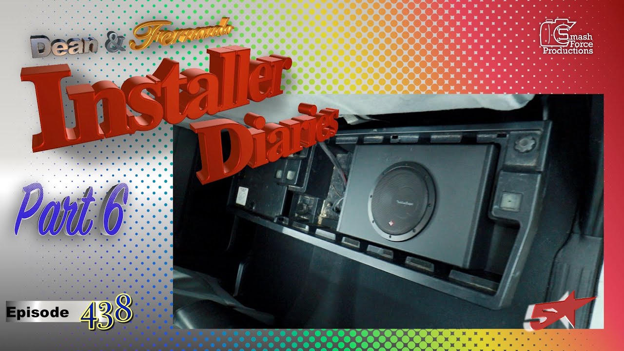 2012 Tundra gets the Rockford P300 8 subwoofer Installer Diaries part6