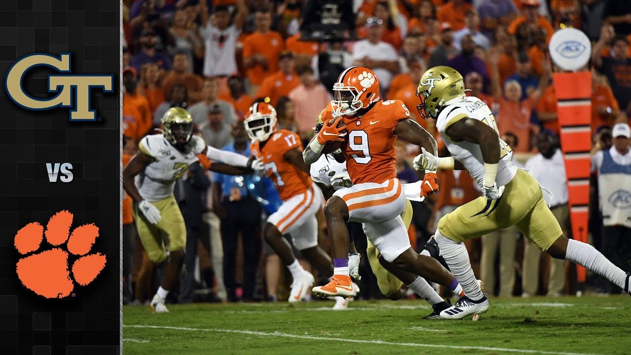Georgia Tech vs. Clemson Football Highlight (2019)