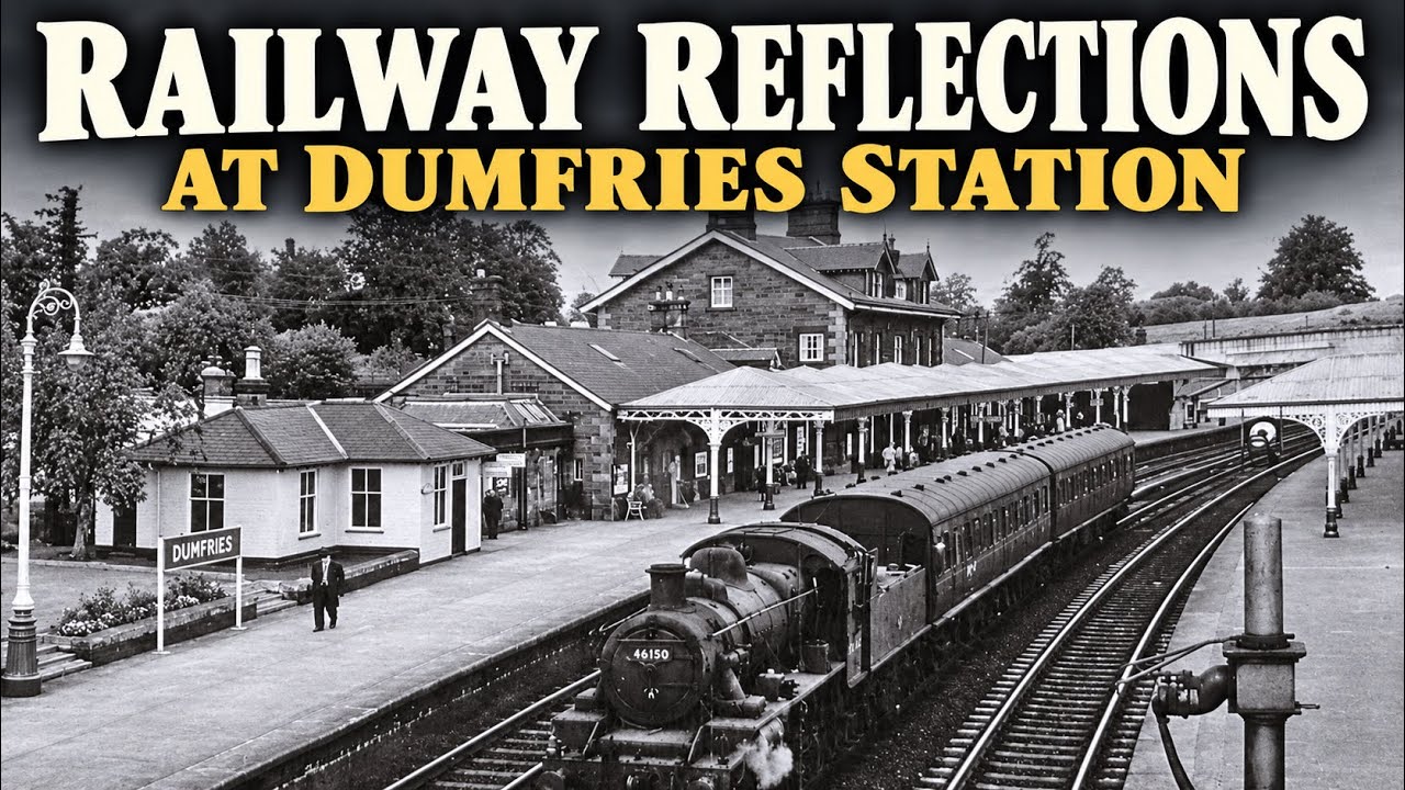 Railway Reflections at Dumfries Station - Glasgow South Western Line (12th & 13th December 2022)