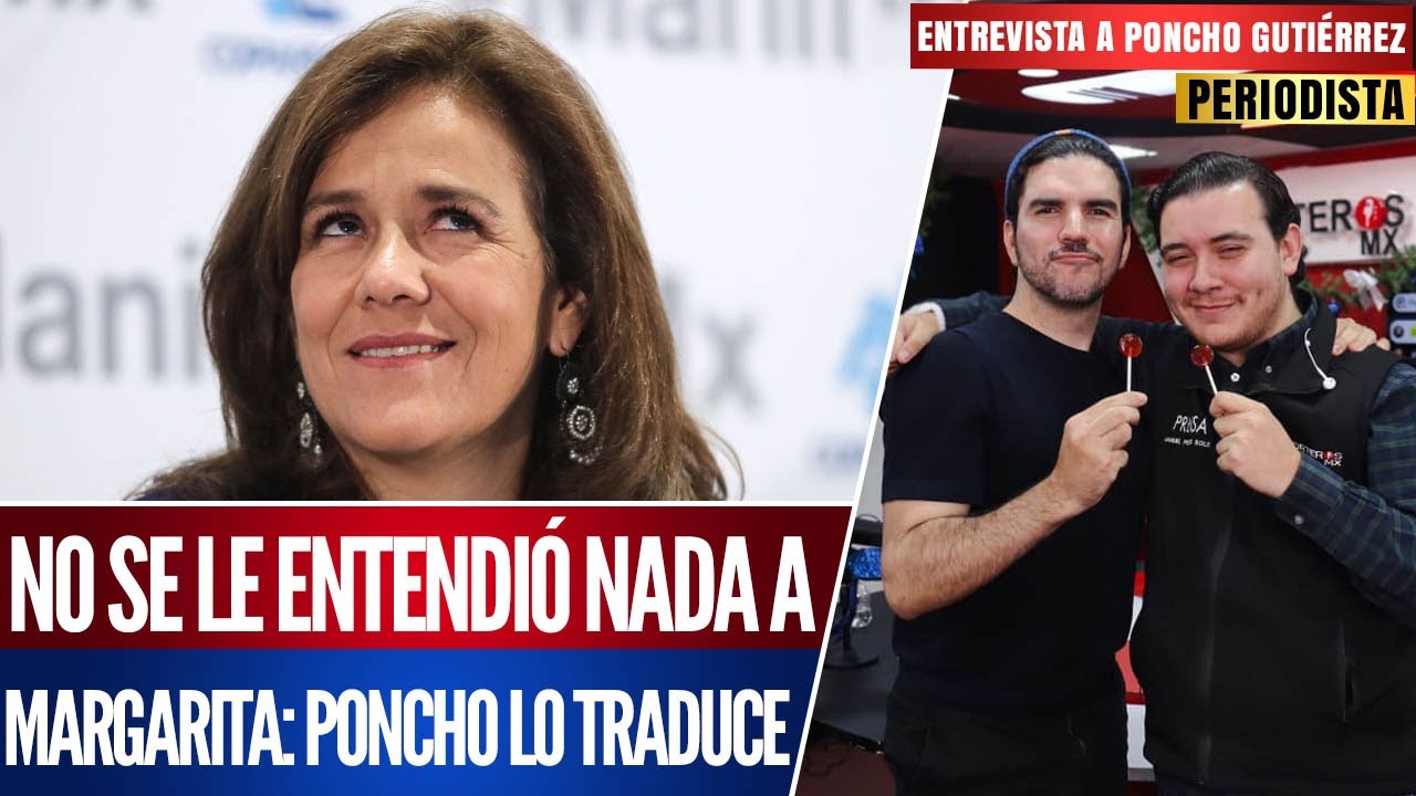 PONCHO TRADUCE A MARGARITA ZAVALA; EL PRIAN CIERRA COMO INICIO: MUY MAL
