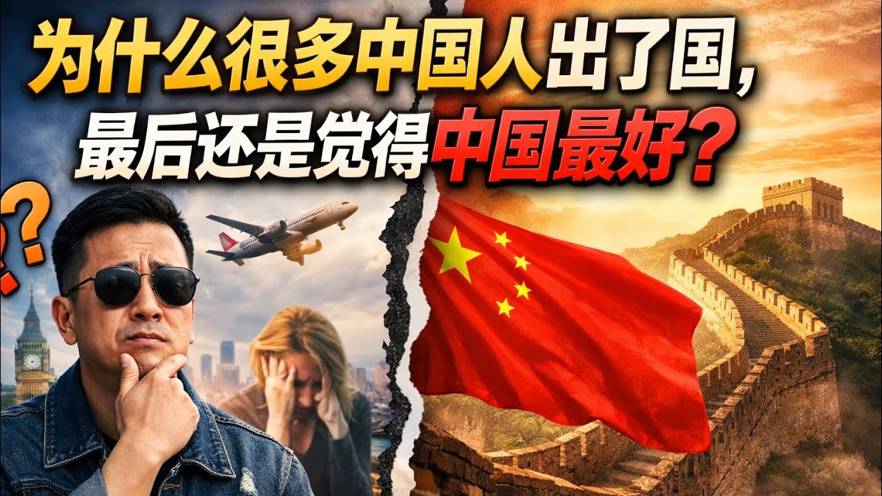 中国人的路径依赖，为什么很多中国人明明出过国、看过外面的世界，最后还是会回到一句话：还是中国好？