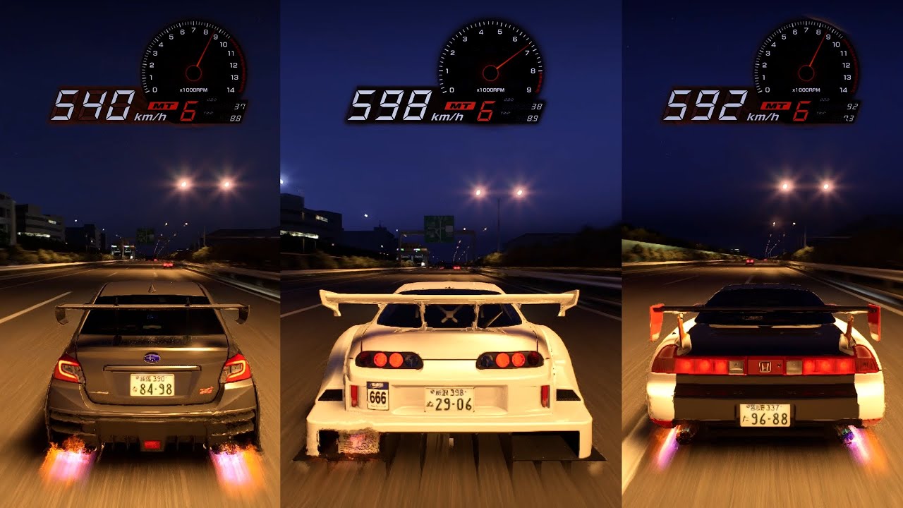 All 3 Demokit Cars tested for Top Speeds ⚡ Tokyo Xtreme Racer 2025