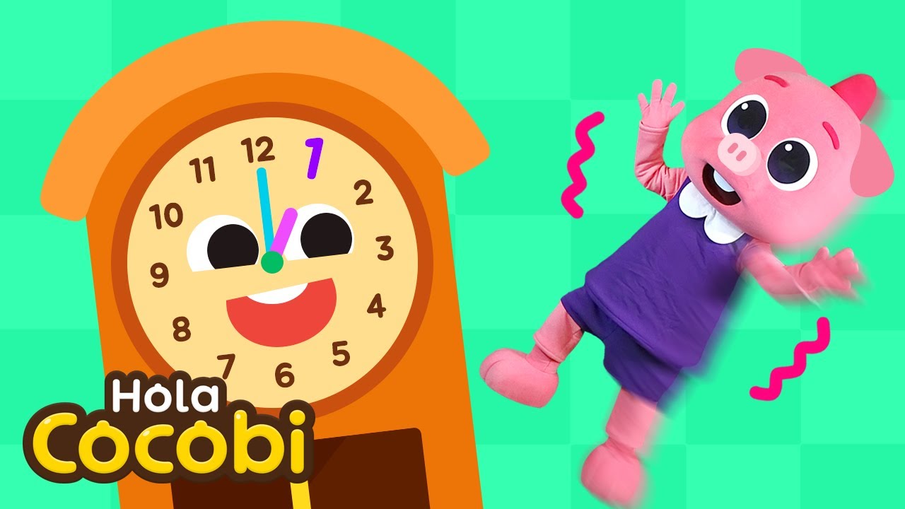 Hickory Dickory Dock | Canciones Infantiles | Canta y Baila | Hola Cocobi